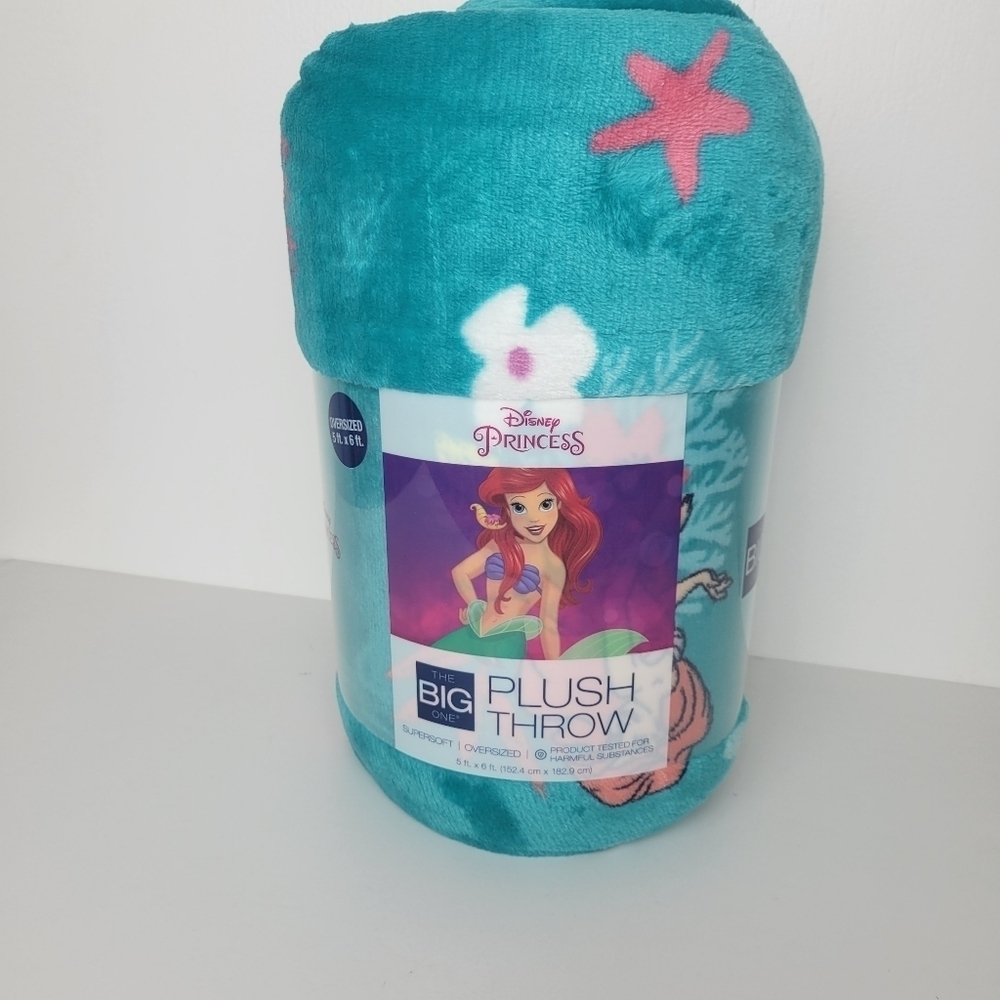 The little Mermaid blanket Ariel Blanket - Picture 2 of 5